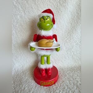 NEW Dr. Seuss The Grinch Who Stole Christmas Nutcracker Grinch in Santa's outfit